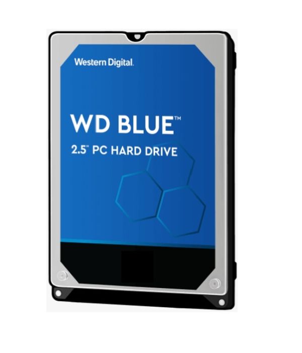 WESTERN DIGITAL Digital WD Blue 1TB 2.5 HDD SATA 6Gb/s 5400RPM 128MB Cache SMR Tech