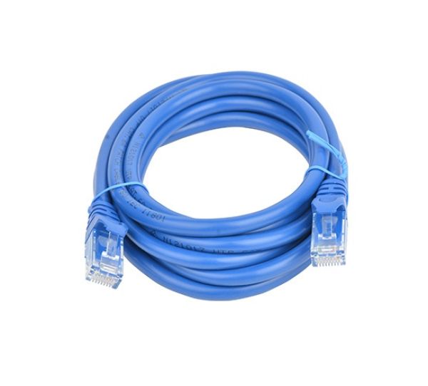 8WARE Cat6a UTP Ethernet Cable 2m Snagless Blue